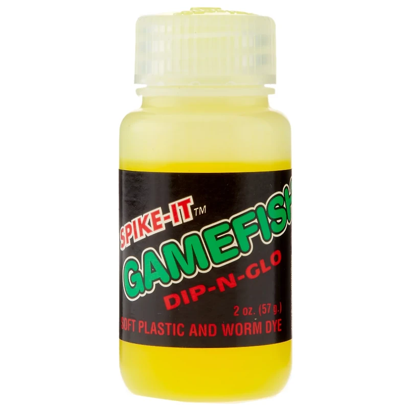 Spike-It Dip-N-Glo 2 oz. Gamefish-Scented Worm Dye