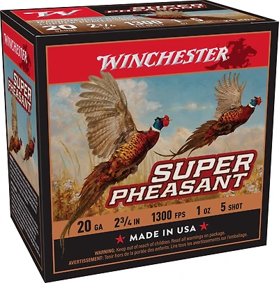 Winchester Super-X Game Load 20 Gauge Shotshells - 25 Rounds