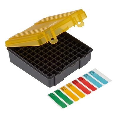 Plano 100-Count Handgun Ammo Case for .357 Magnum, .38 Special and .38 S&W Bullets