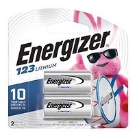 Energizer® 123 3V Lithium Batteries 2-Pack