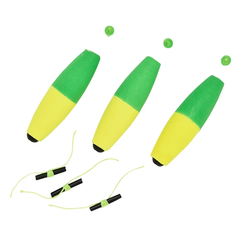 Betts® Mr. Crappie Bobbers 2-1/2" Slippers 3-pack