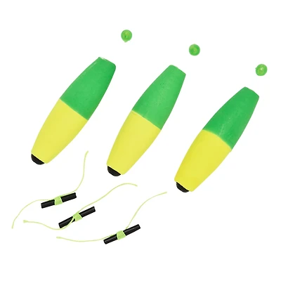Betts® Mr. Crappie Bobbers 2-1/2" Slippers 3-pack