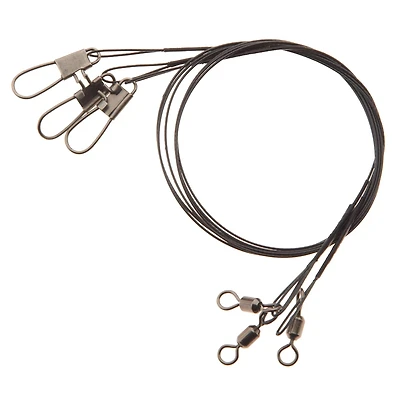 Eagle Claw 18 in Heavy-Duty Wire Leaders 3-Pack