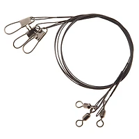 Eagle Claw 18 in Heavy-Duty Wire Leaders 3-Pack