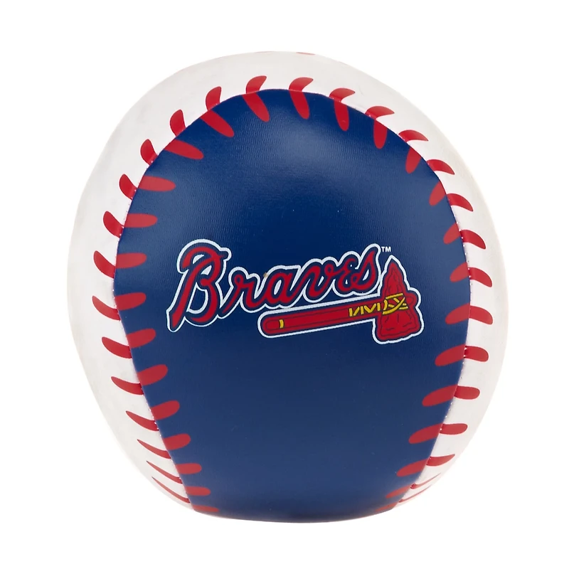 K2 Licensed Products MLB Atlanta Braves Quick Toss 4" Softee Baseball