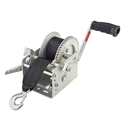 Marine Raider 2,500 lb. Trailer Winch with Brake