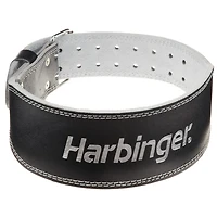 Harbinger 4" Padded Leather Weight Lifting Belt