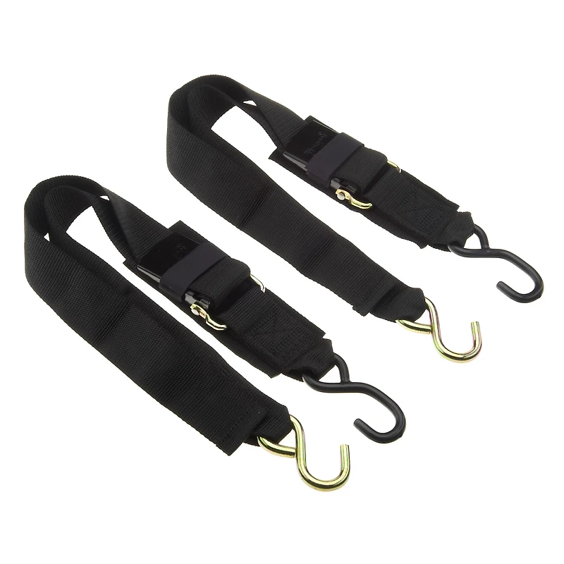BoatBuckle® Kwik-Lok 2" x 4' Transom Tie-Downs 2-Pack