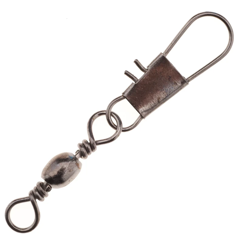Eagle Claw Barrel Swivels with Interlock Snaps 12-Pack