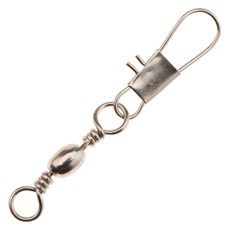 Eagle Claw Barrel Swivels with Interlock Snaps 12-Pack