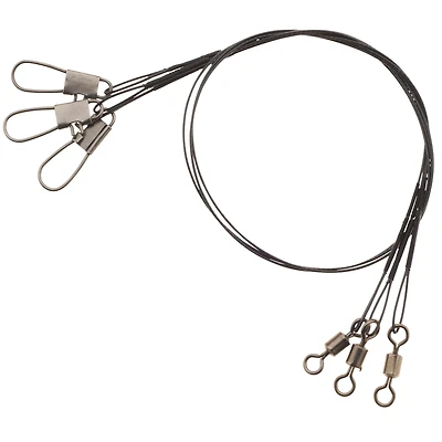 Eagle Claw 12 inch Heavy-Duty Wire Leaders 3-Pack