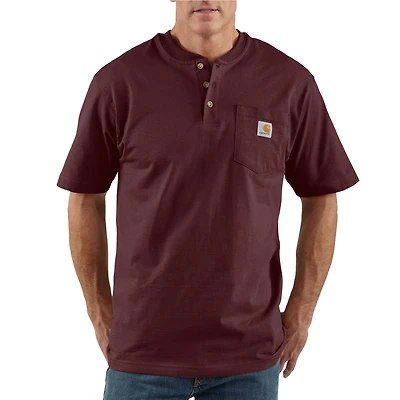 Carhartt Men's Workwear Short Sleeve Henley