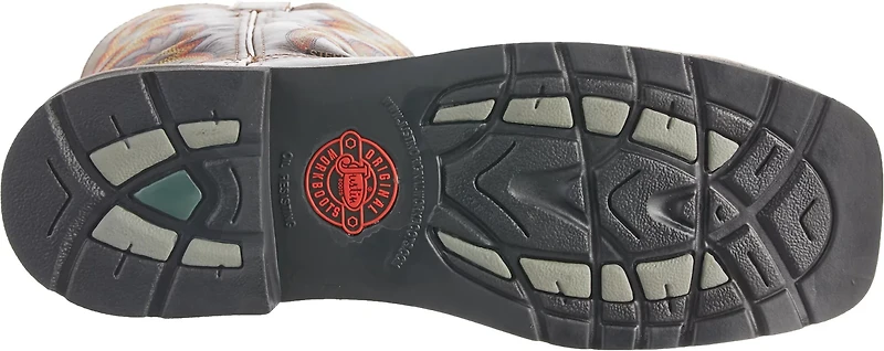 Justin Men's Stampede EH Steel Toe Leather Wellington Work Boots