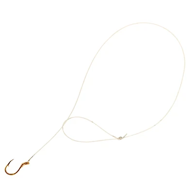 Eagle Claw Salmon Egg Snelled Single Hooks 6-Pack