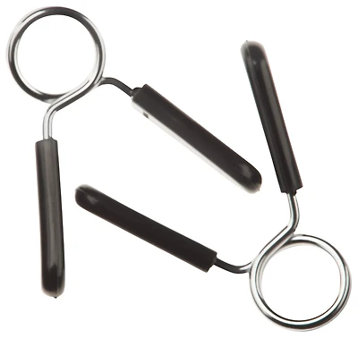 CAP Barbell 1 in Chrome Spring Clip Bar Collars 2-Pack