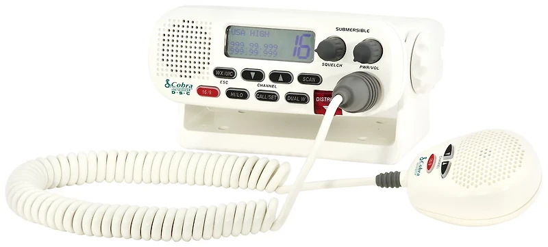 Cobra MR F45 Fixed-Mount VHF Marine Radio
