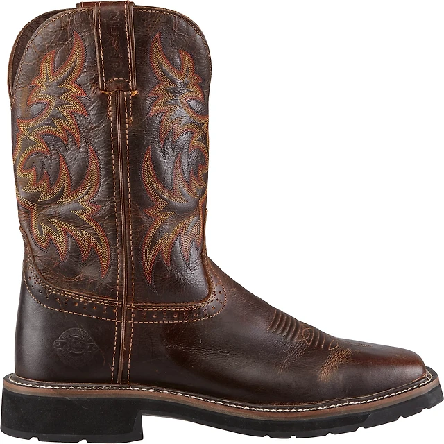 Justin Men's Basswood Work Boots at Hamilton Place in Chattanooga, TN