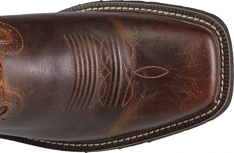 Justin Men's Stampede EH Wellington Leather Work Boots