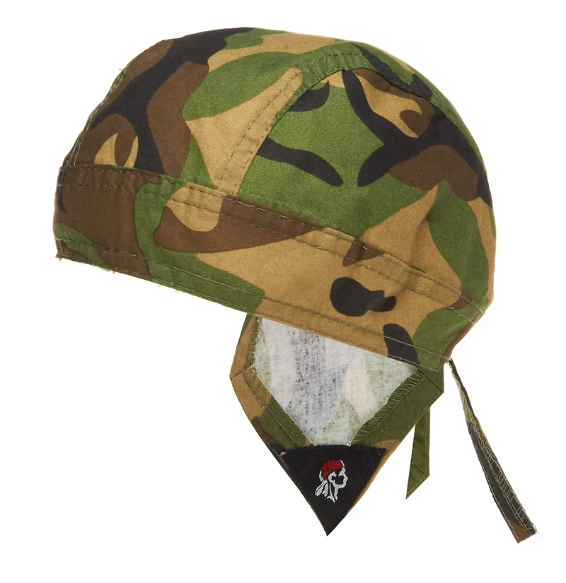 ZANHeadgear Flydanna Woodland Camo Bandana