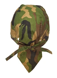 ZANHeadgear Flydanna Woodland Camo Bandana