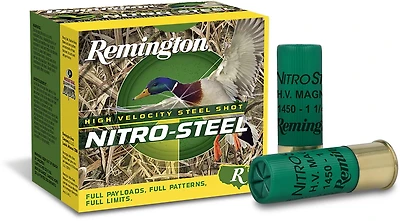 Remington Nitro Steel High-Velocity 12 Gauge Shotshells