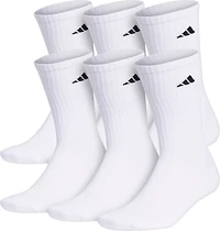 adidas Men's climalite Crew Socks 6 Pack