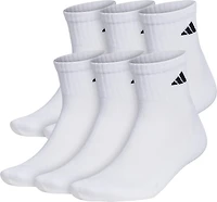 adidas Men's climalite Quarter Socks 6 Pack