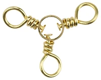 Eagle Claw 3-Way Swivels 12-Pack