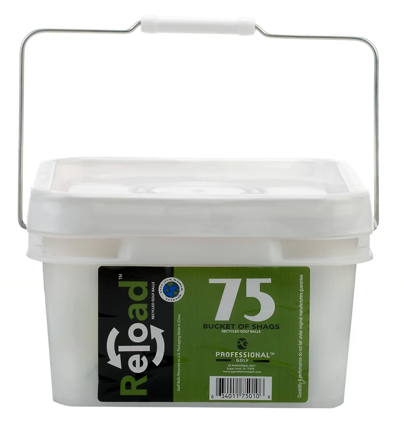 Reload™ Recycled Golf Balls 75-Bucket