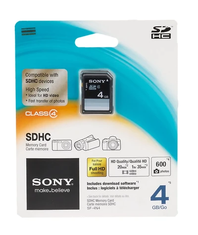 Sony 4 GB SD Card