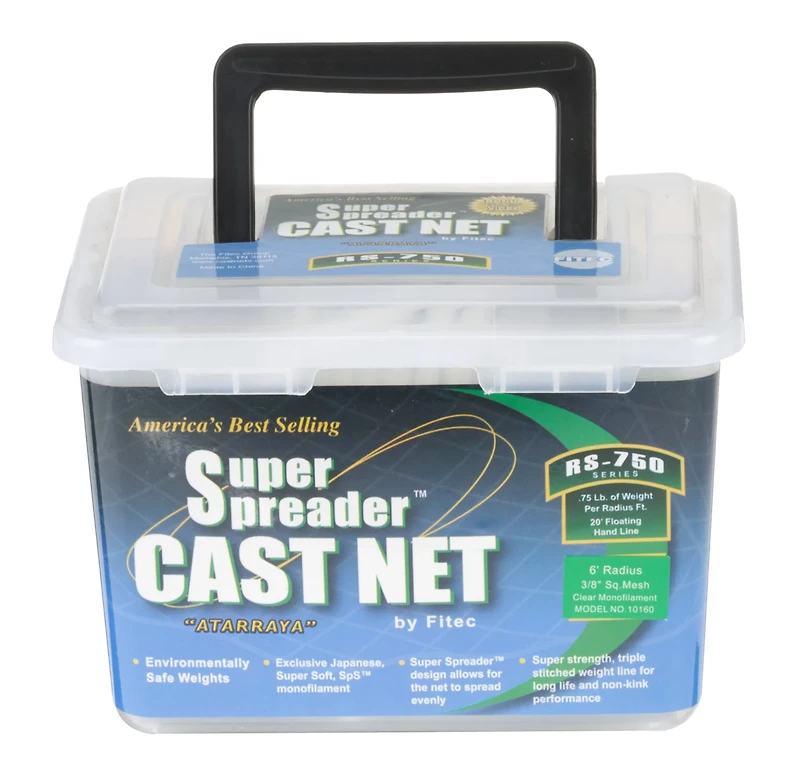 Fitec RS750 Series Super Spreader 6 ft Cast Net