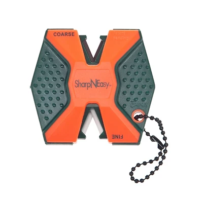 Sharp n Easy® Blaze Orange 2-Step Ceramic Knife Sharpener