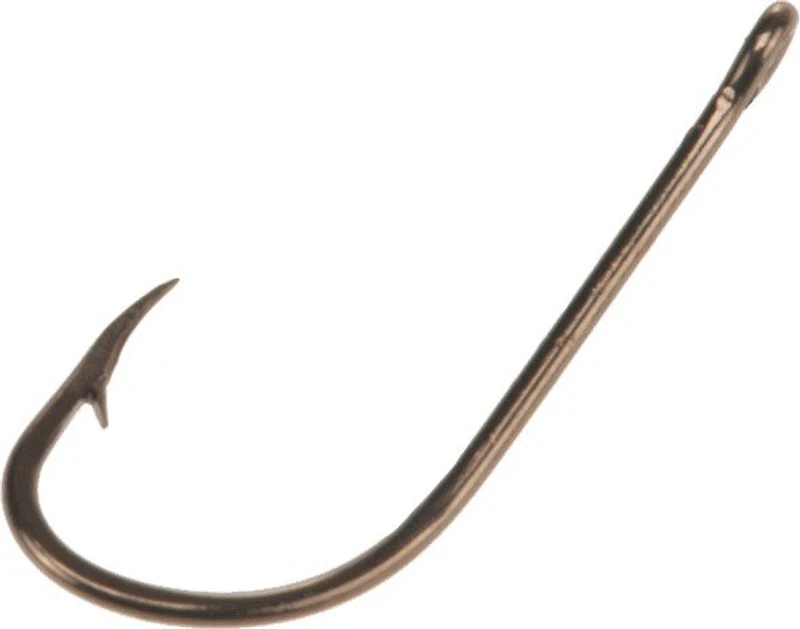 Eagle Claw Plain Shank Single Hooks 10-Pack