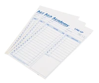 Academy System-17 Baseball/Softball Lineup Cards 12-Pack