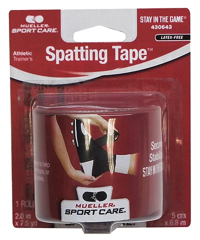 Mueller 2 in x 7.5 yd Spatting Tape