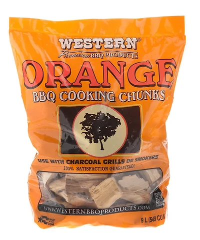 Western Orange BBQ Cooking Chunks