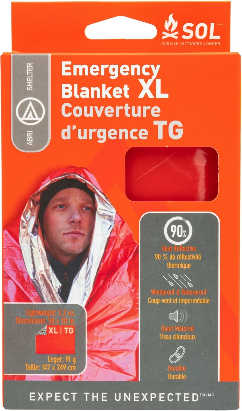 SOL Emergency Blanket XL