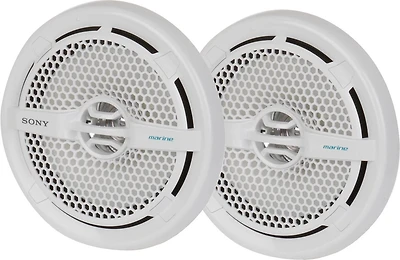 Sony 6-1/2" Dual Cone Marine Speakers (Pair)