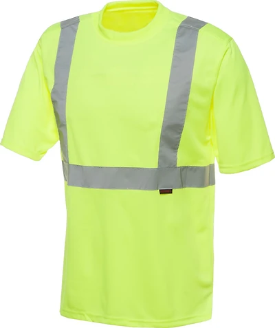 Wolverine Men's Hi-Vis Packaged Caution T-shirt