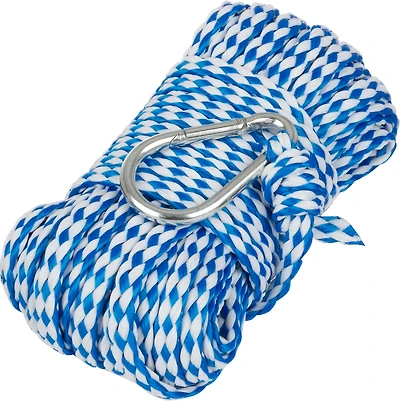 Marine Raider 1/4 in x 50 ft Hollow Braid Anchor Line