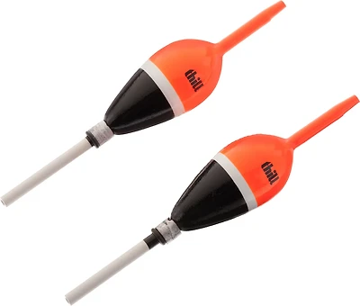Thill Premium 1" Oval Weighted Floats 2-Pack