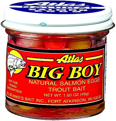Atlas Big Boy 1.6 oz. Assorted Salmon Eggs