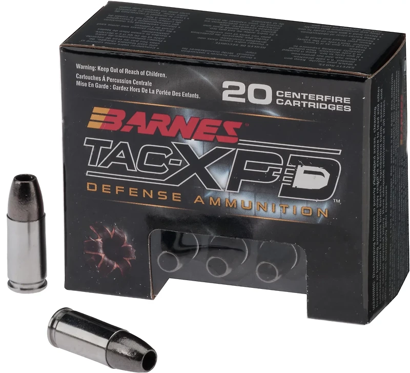BARNES® TAC-XP 9mm Luger +P 115-Grain Bullets
