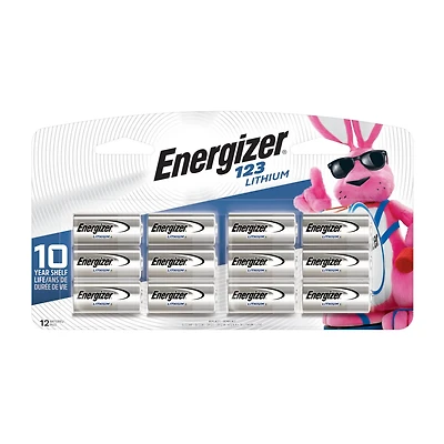 Energizer® CR123 Specialty Lithium Batteries 12-Pack