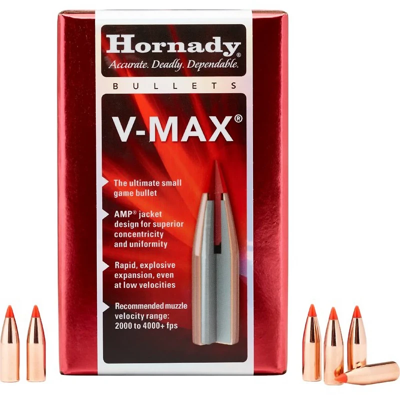Hornady V-MAX™ 6mm 75-Grain Bullets