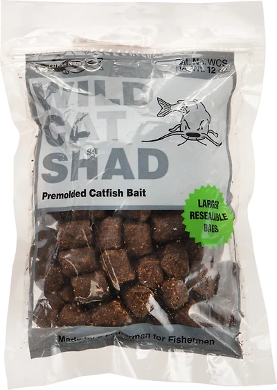 Catfish Charlie Wildcat Shad 12 oz. Dough Ball Bait