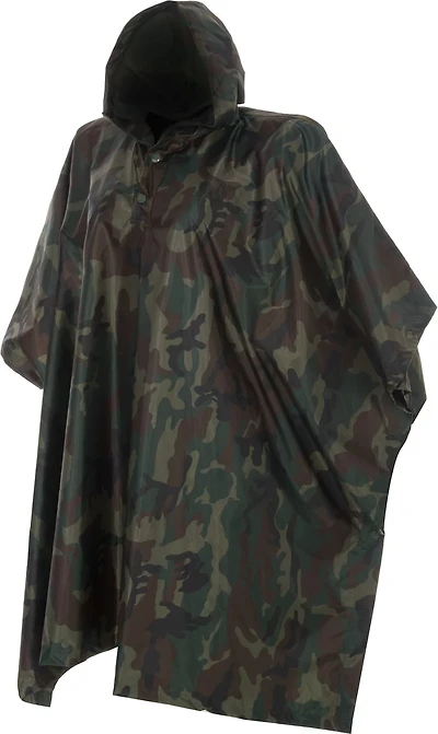Game Winner Kids' Woodland Camo Poncho
