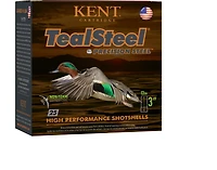 KENT TealSteel Waterfowl 12 Gauge Precision Steel Shotshells - 25 Rounds