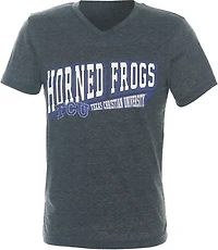 Colosseum Athletics Men's Texas Christian University Overload V-neck T-shirt