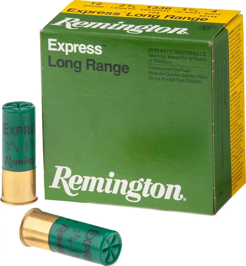 Remington Express Extra Long Range Upland 12 Gauge Shotshells